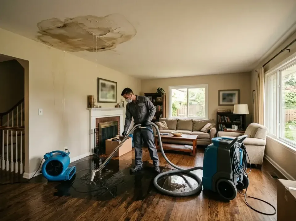 attic-pipe-burst-ceiling-drip-008 — frequently asked questions, Water Damage Restoration & Carpet Care in Stokesdale, NC